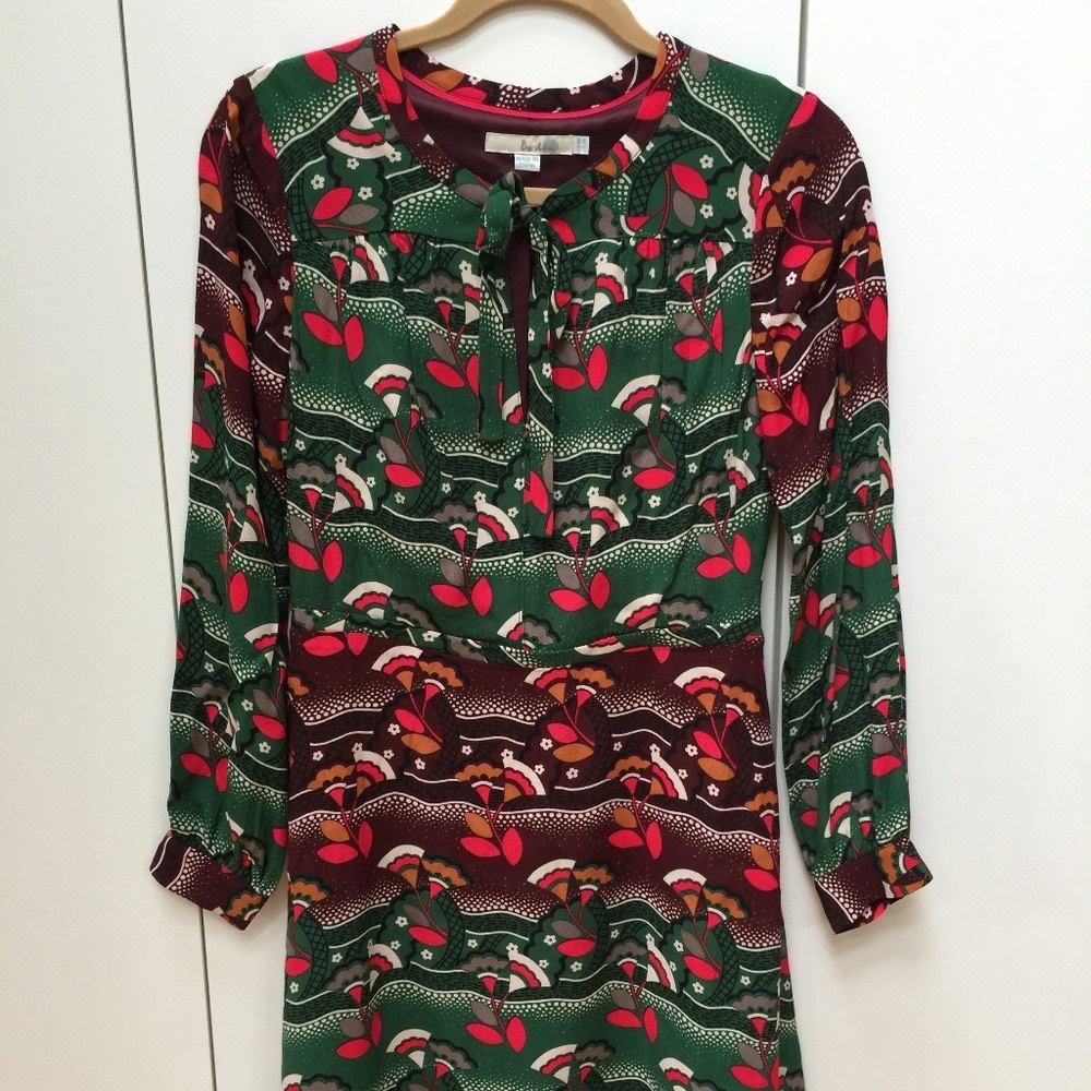 Boden Printed Boho play dress, brand new! Size 4